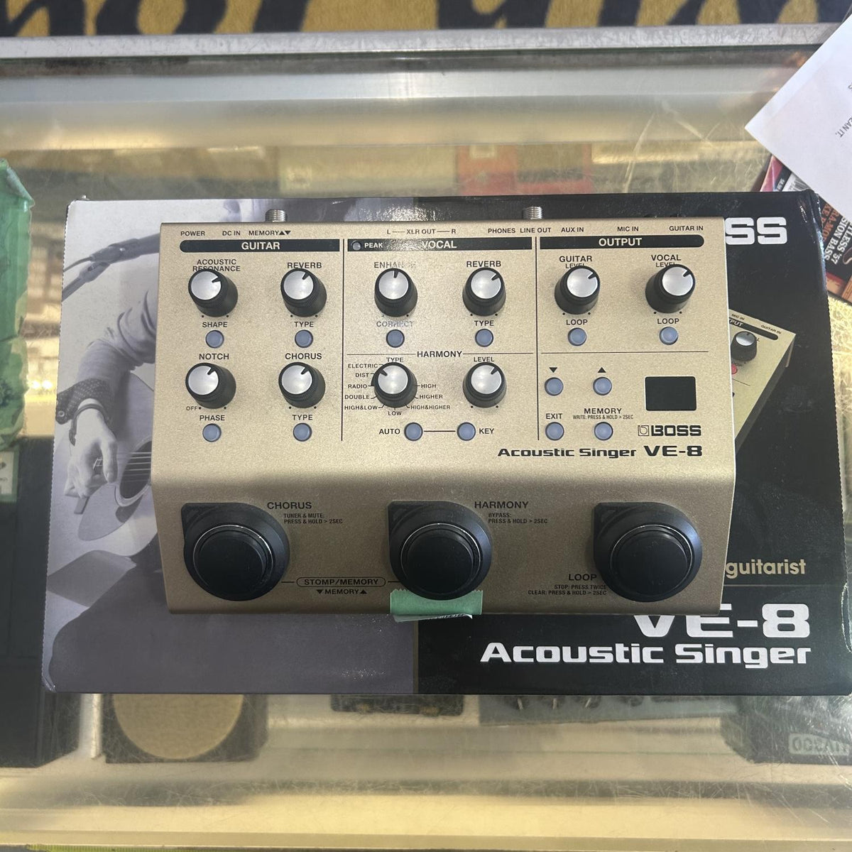 BOSS VE-8 Vocal Effects Pedal USED – Twin Town Guitars