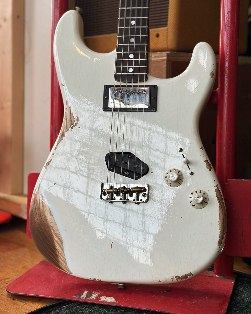 Fender Custom Shop Limited Heavy Relic Aged Olympic White
