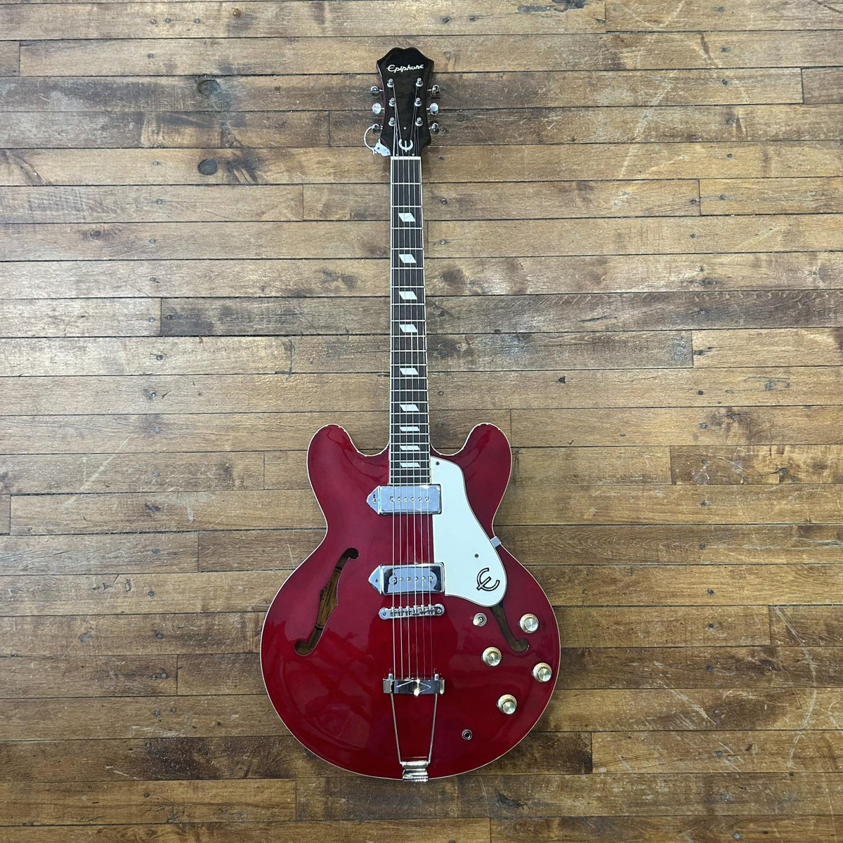 Epiphone Casino Peerless MIK Cherry Red USED With HSC – Twin Town