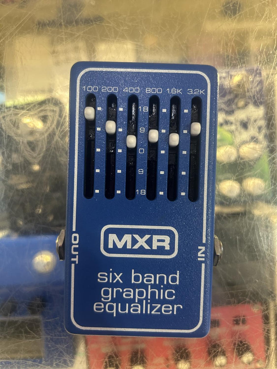 MXR 6-Band EQualizer Effets Pedal USED – Twin Town Guitars