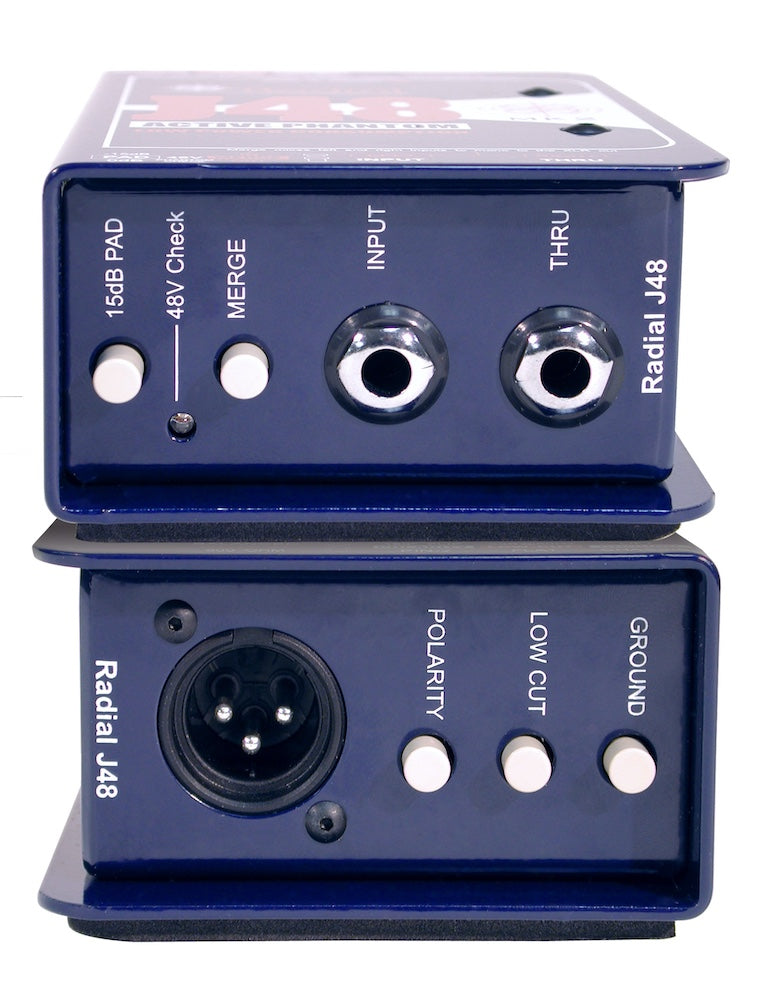 Radial Engineering J48 Active Direct Box with 48V Phantom Power