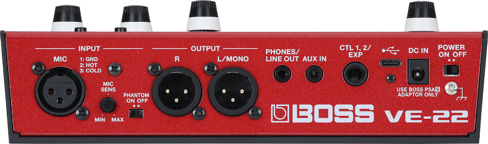 BOSS VE-22 Vocal Performer Vocal Effects Workstation – Twin Town
