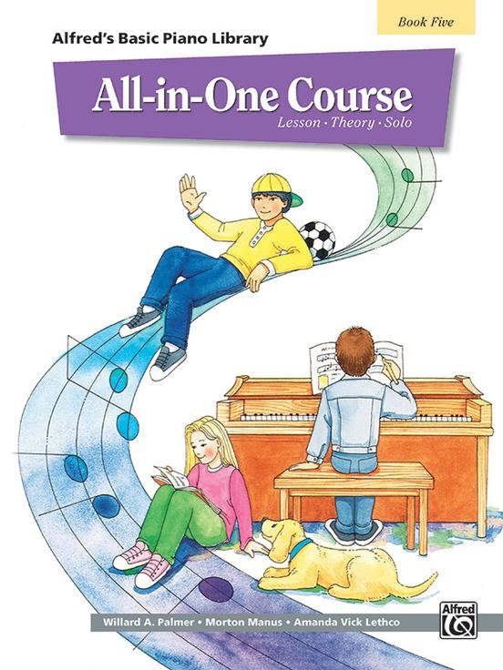 Alfred's Basic AllInOne Course for Piano Book 5 Twin Town