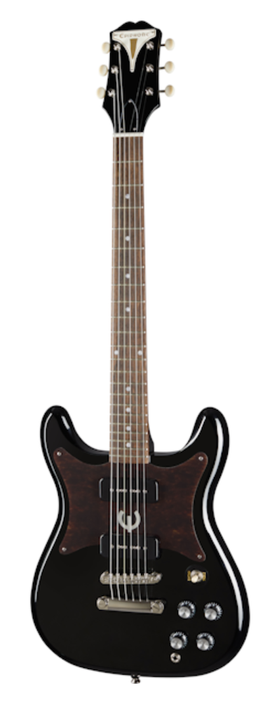 Epiphone Guitars Wilshire Ebony (Black) Solid-Body Electric Guitar