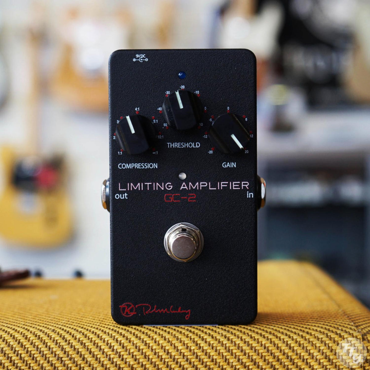 Keeley Electronics Compressor GC2 Limiting Amplifier Effects Pedal