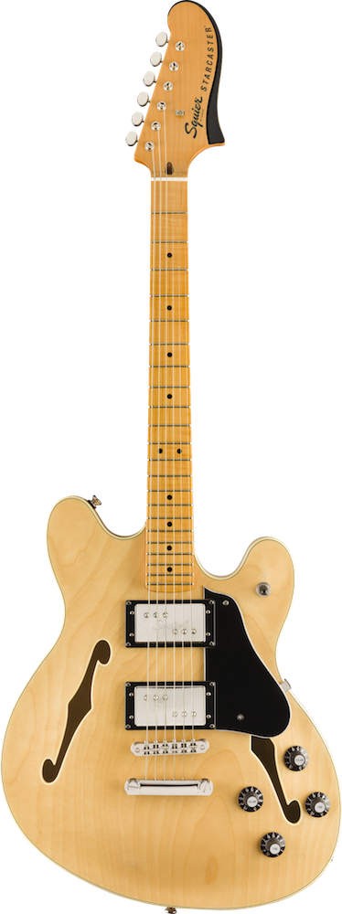 Squier Natural Classic Vibe Starcaster Electric Guitar with Maple