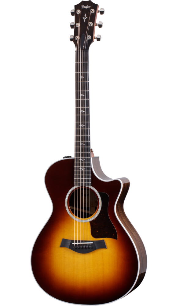 Taylor Guitars 412ce Grand Concert Tobacco Burst Acoustic Guitar With