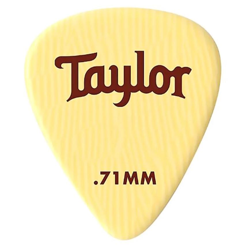 Taylor Guitars 707366 351 Premium Ivoroid Picks .71mm 6Pack Twin