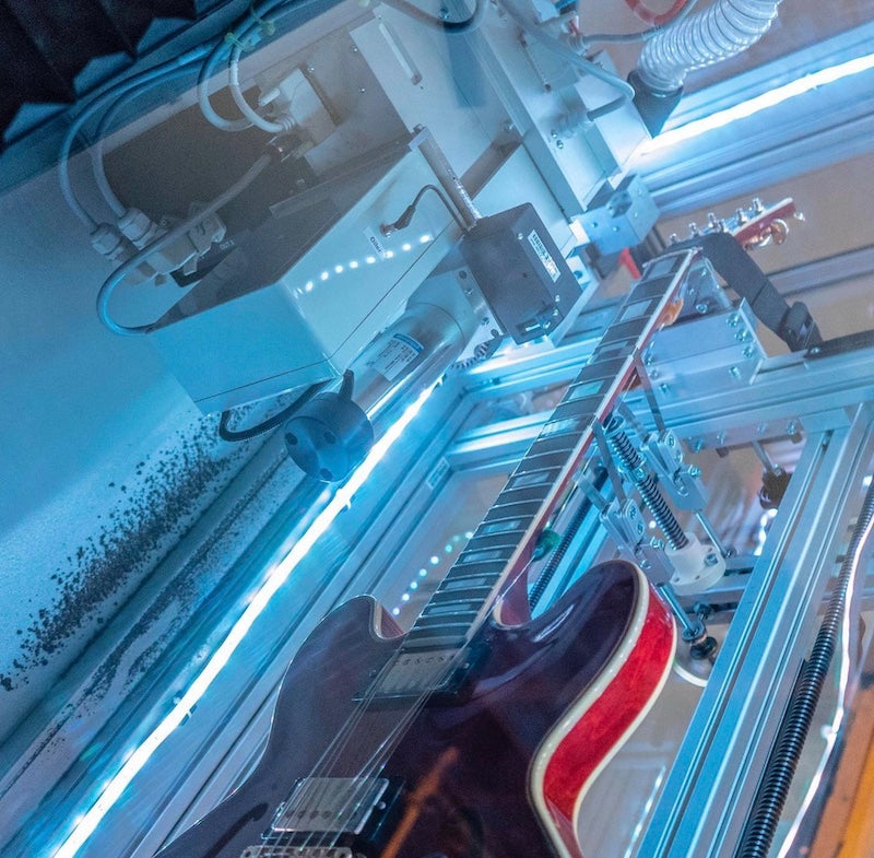 PLEK Machine Process at Twin Town Guitars in Minneapolis