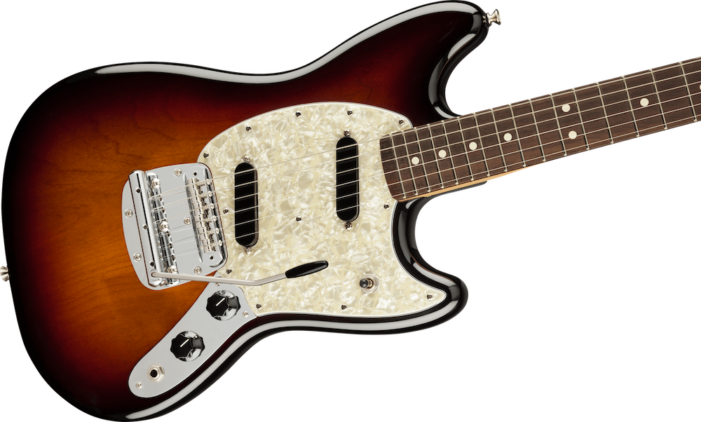 Fender American Performer 3-Color Sunburst Mustang Electric Fender American Performer 3-Color Sunburst Mustang Electric