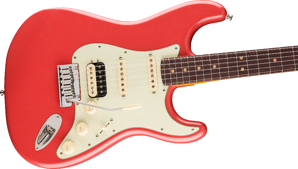Fender American Ultra Luxe Vintage '60s Stratocaster HSS Fiesta Fender American Ultra Luxe Vintage '60s Stratocaster HSS Fiesta