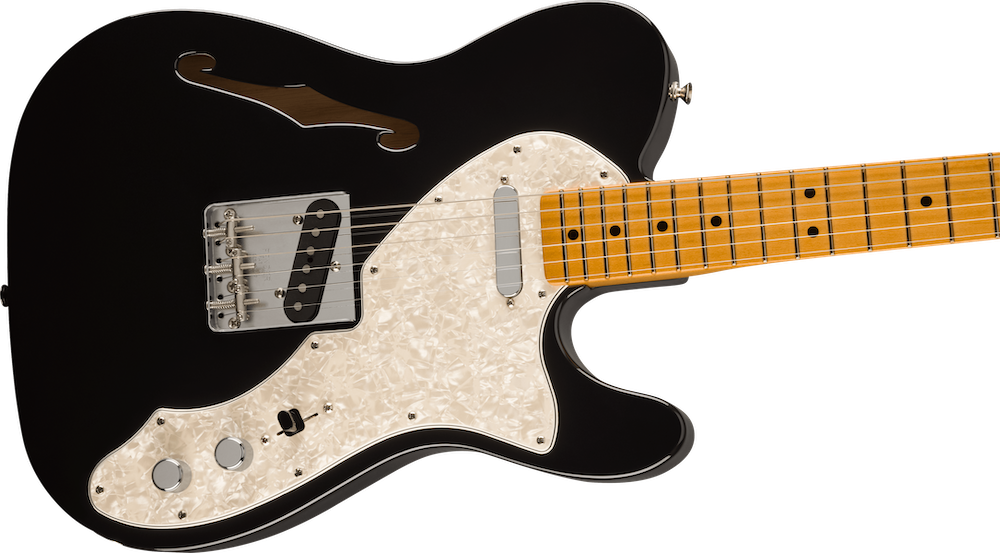 Fender Vintera II '60s Telecaster Thinline Black Electric Guitar Fender Vintera II '60s Telecaster Thinline Black Electric Guitar