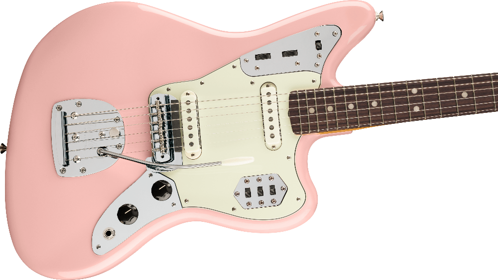 Fender Vintera III Mid '60s Jaguar Shell Pink Electric Guitar with