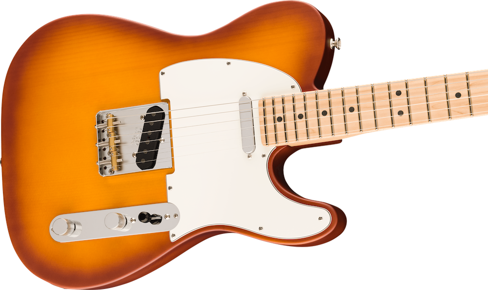 Fender LTD American Performer Honey Burst Spruce Timber Telecaster