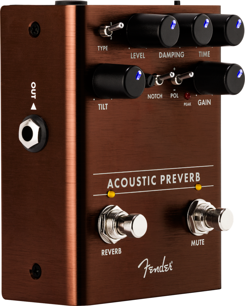 fender acoustic distortion pedal Fender Acoustic Preamp/Reverb (Preverb) Pedal