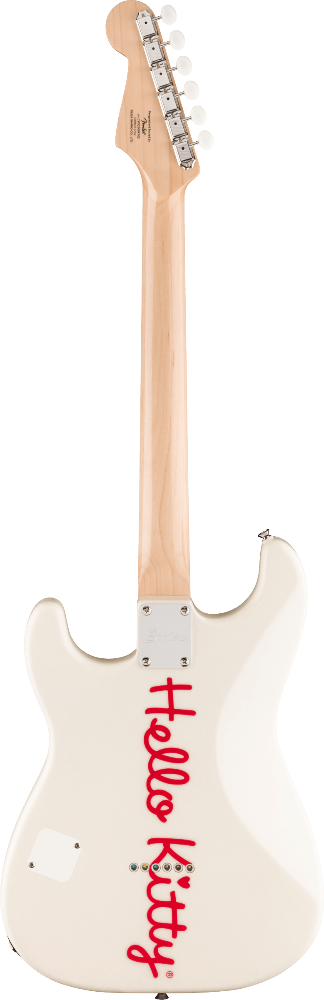 Squier - Fender x Hello Kitty White Stratocaster - White – Twin