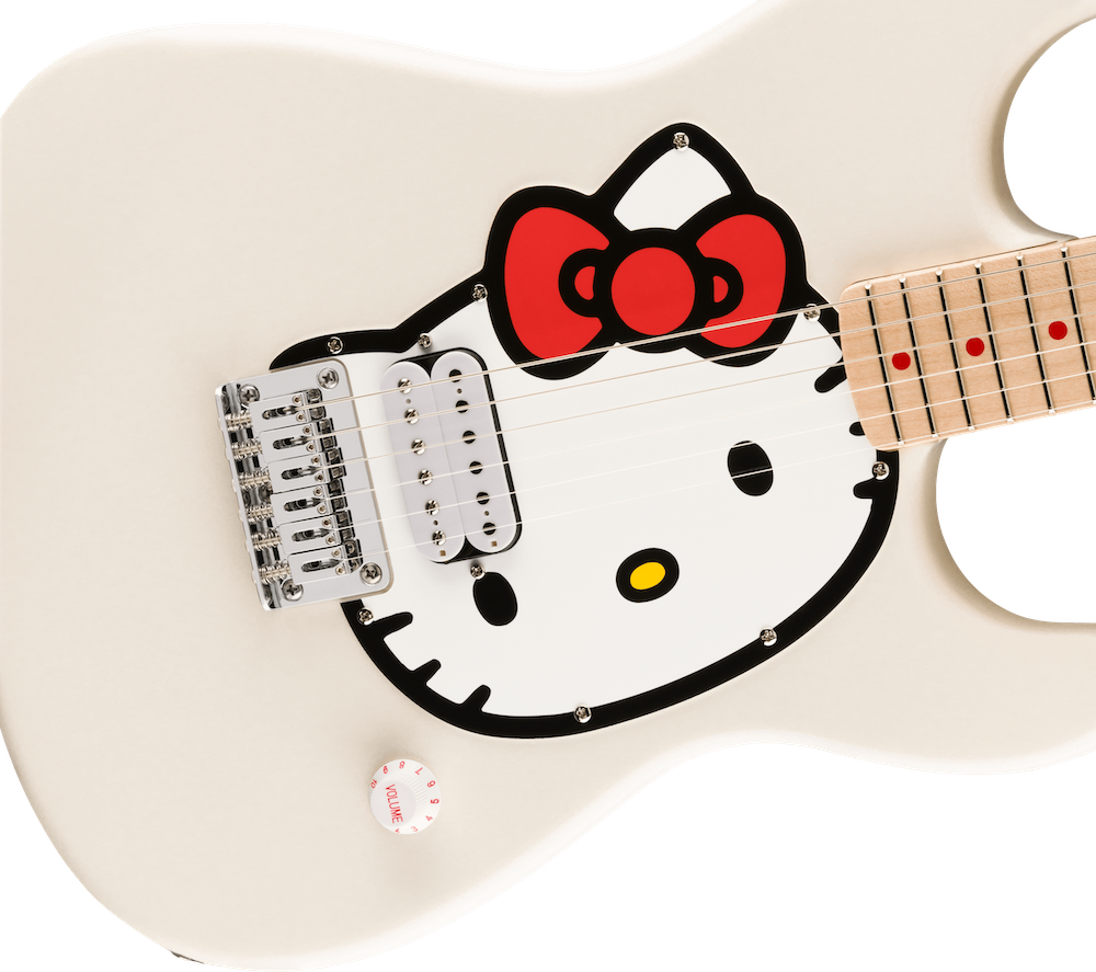 Squier - Fender x Hello Kitty White Stratocaster - White – Twin