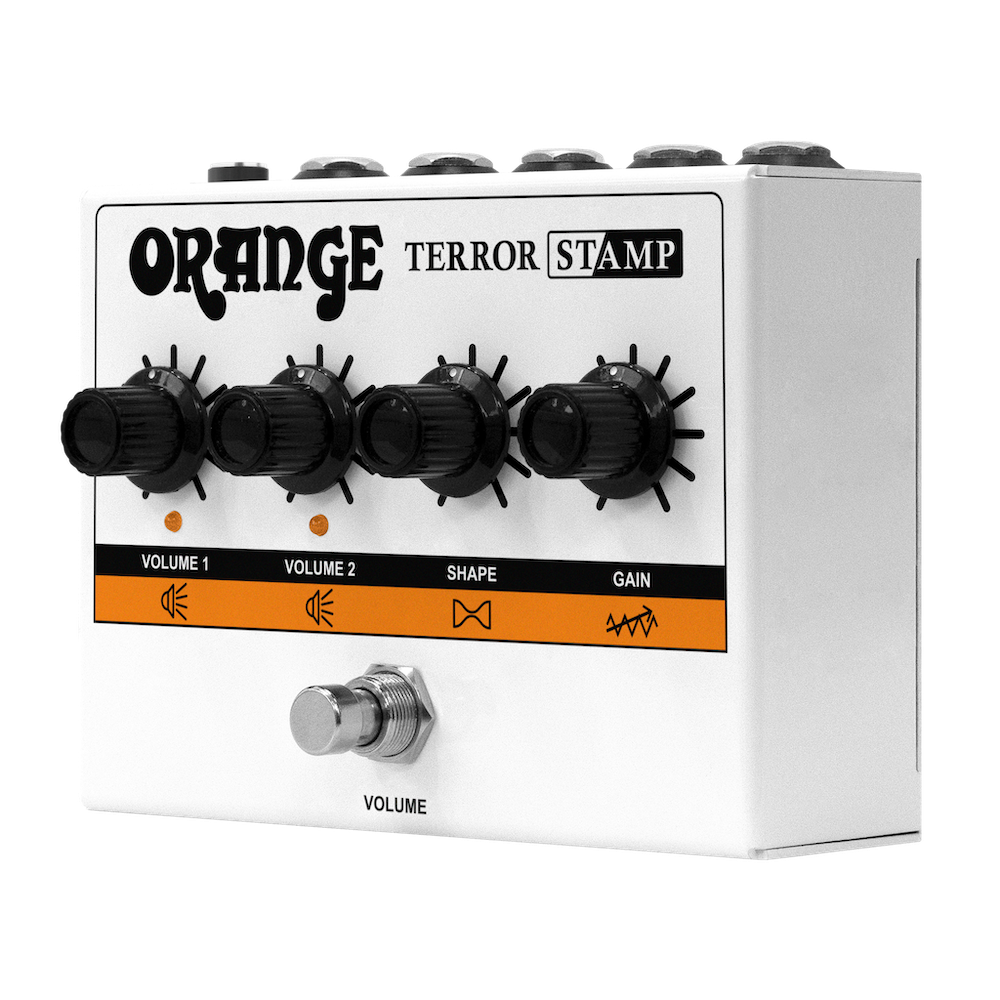 Orange Terror Stamp 20-Watt Valve Hybrid Amp Pedal – Twin Town Guitars Orange Terror Stamp 20-Watt Valve Hybrid Amp Pedal – Twin Town Guitars