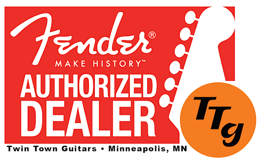 Fender '70s Era F-Style 6-in line Chrome Tuning Machine Set