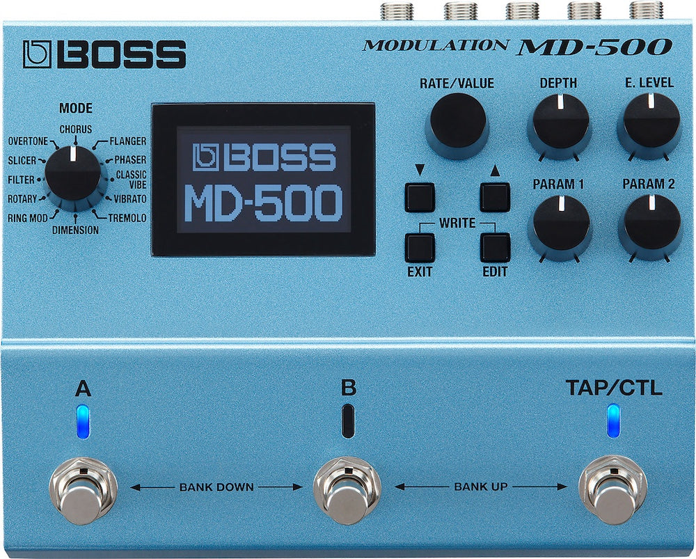 boss multi overtone pedal Boss MD-500 Modulation Pedal