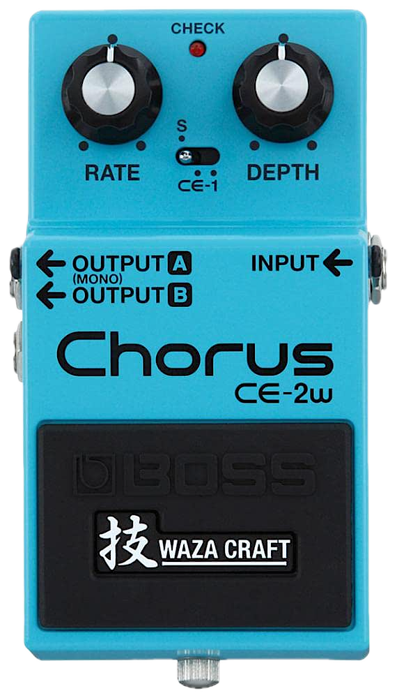 O2　BOSS Chorus CE-2w ギターエフェクター BOSS CE-2W Waza Craft Analog Chorus Effects Pedal – Twin Town Guitars