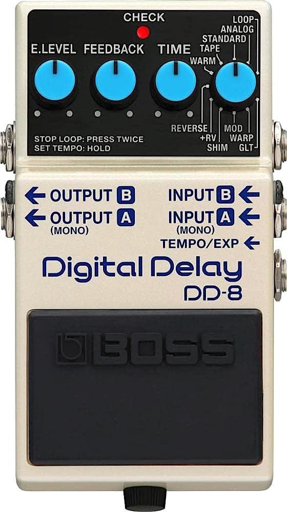 DD-8 Digital Delay Pedal : Boss