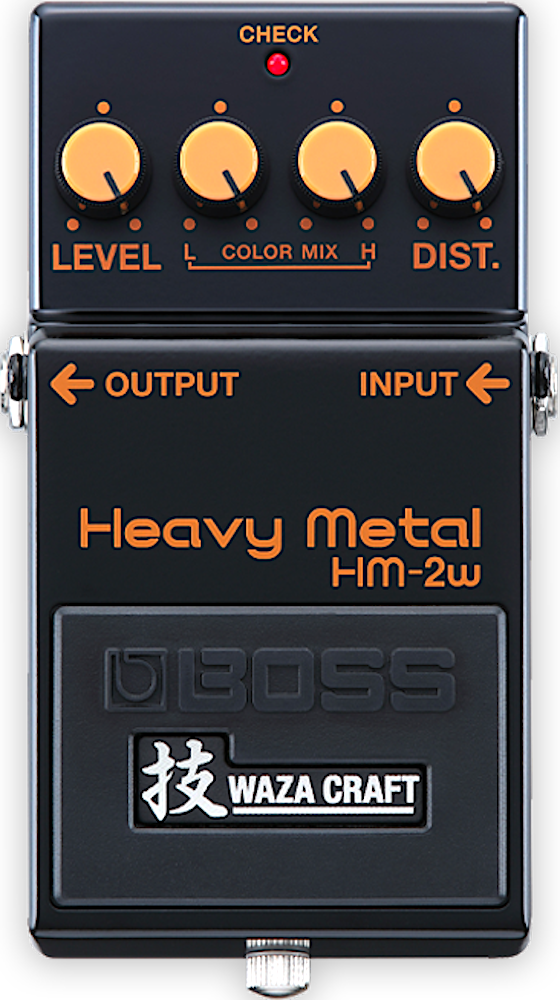 metal effects pedal BOSS HM-2W Waza Craft Heavy Metal Distortion Pedal – Twin Town Guitars