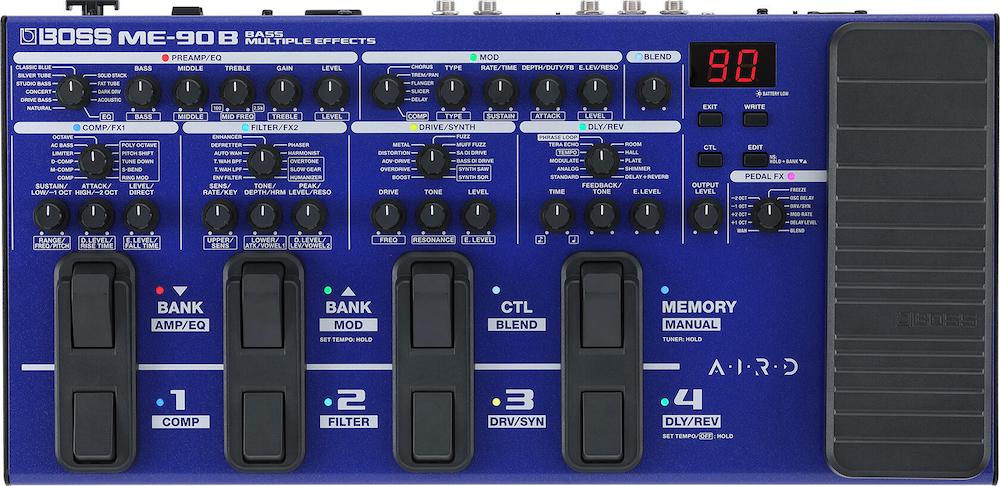 boss guitar effects pedal board Boss ME-90B Bass Multi Effects