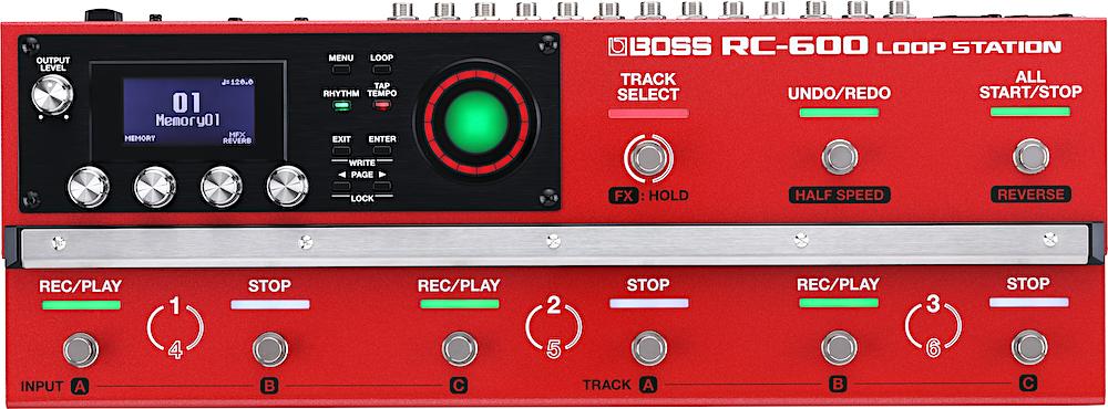 vocal loop pedal Boss RC-600 Station size-13-inch Specialized Venge von Marcel bit audio processing Farbe:Orange/Schwarz