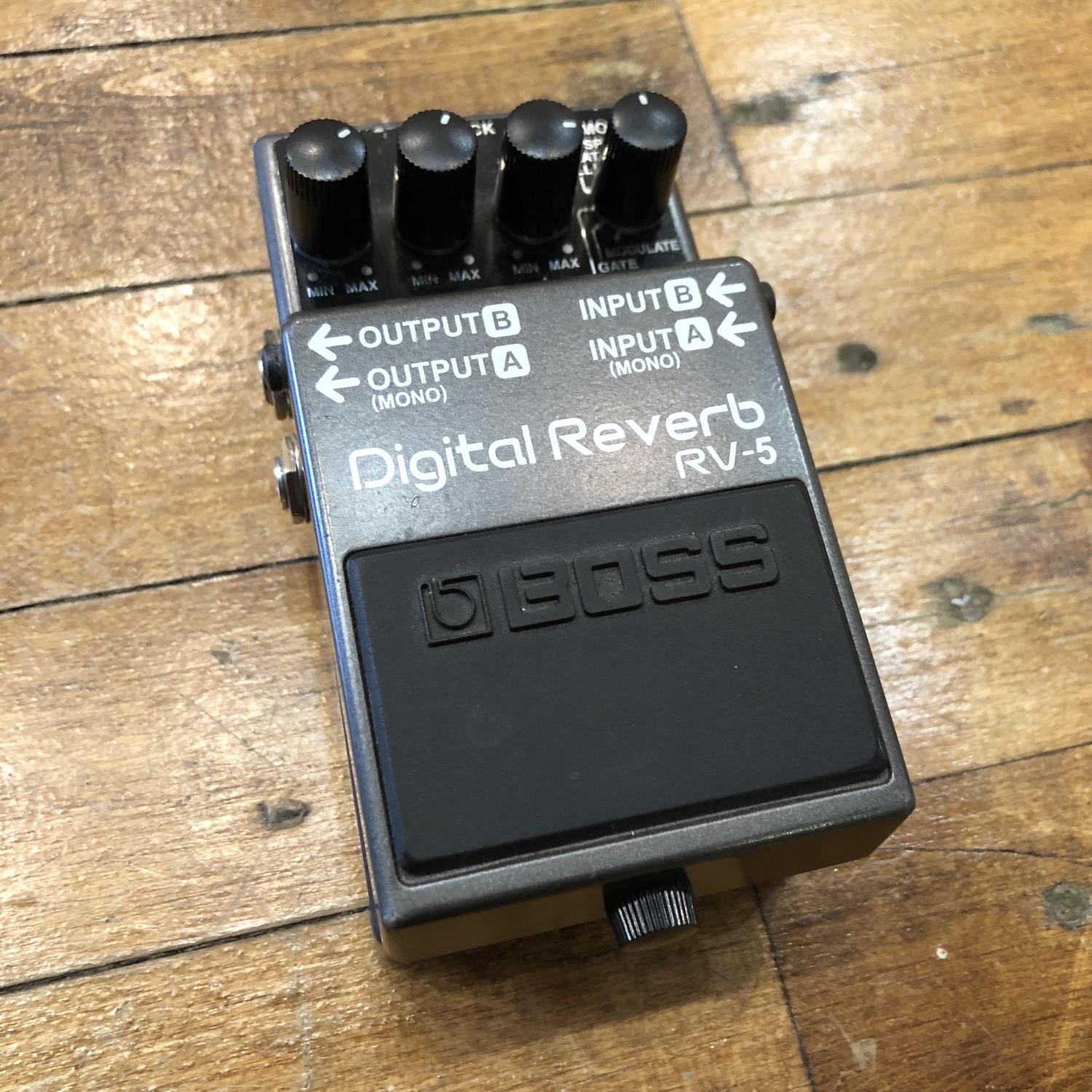 BOSS RV-5 Digital Reverb Pedal USED – Twin Town Guitars