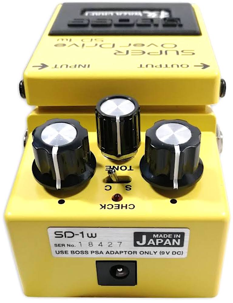BOSS SD-1W Waza Craft Super Overdrive Guitar Effects Pedal – Twin