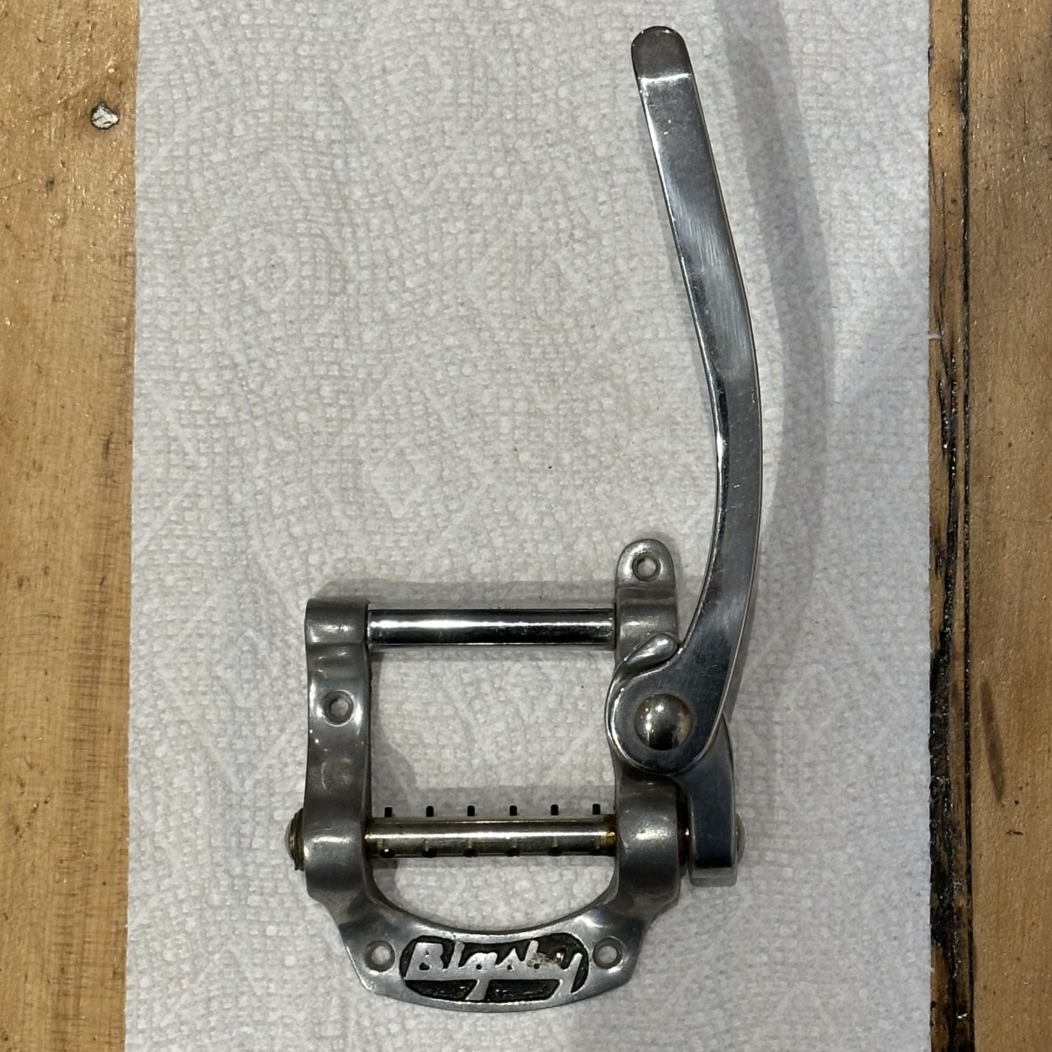 ギター Vintage Bigsby B5 Made In USA Bigsby B5 Vintage Sand-cast Bridge USED – Twin Town Guitars