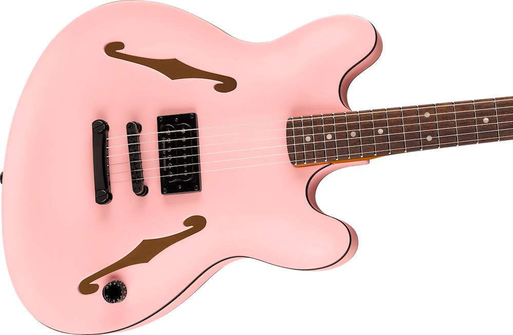 Fender Tom DeLonge Signature Satin Shell Pink Starcaster Electric Fender Tom DeLonge Signature Satin Shell Pink Starcaster Electric