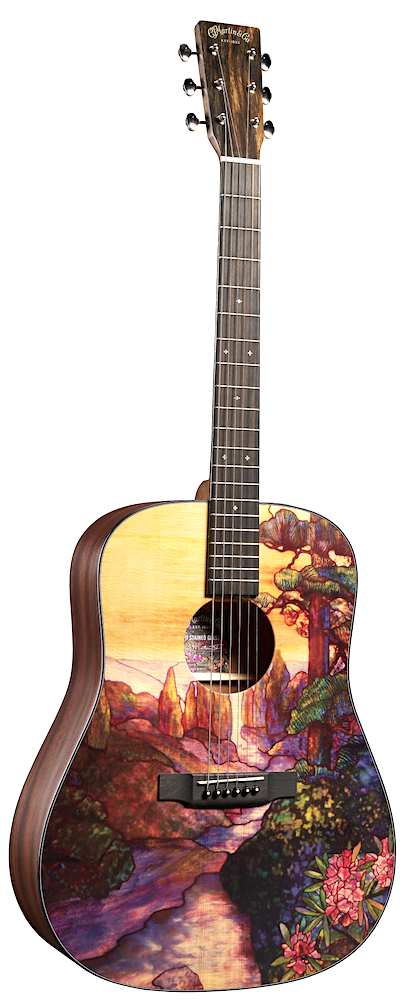ホビー・楽器・アート dsc11 C.F. Martin Guitars D-11 Stained Glass Dreadnaught Acoustic