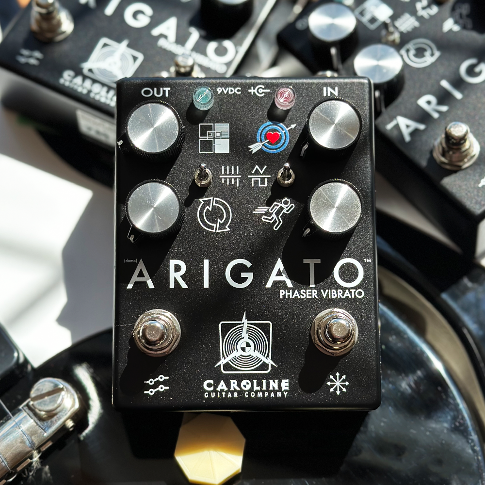 CAROLINE ARIGATO Phaser Vibrato フェイザー　美品 Caroline_Guitar_Company_Limite