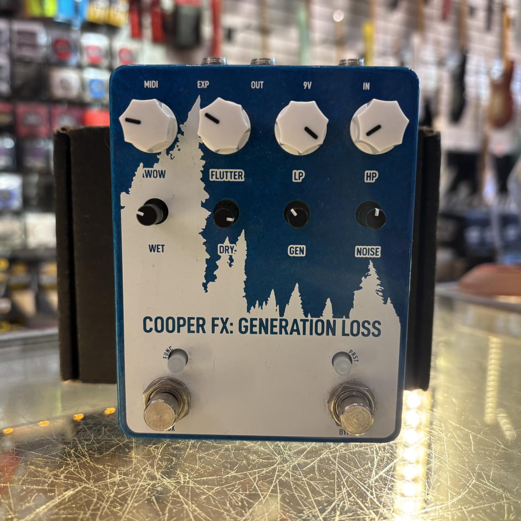 generation loss pedal CooperFX Generation Loss V2 USED w/ Box – Twin Town Guitars