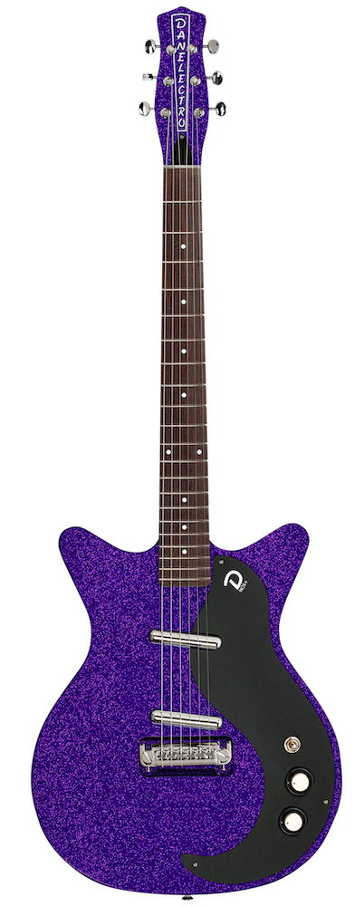 Danelectro Blackout '59 Purple Metal Flake Electric Guitar – Twin