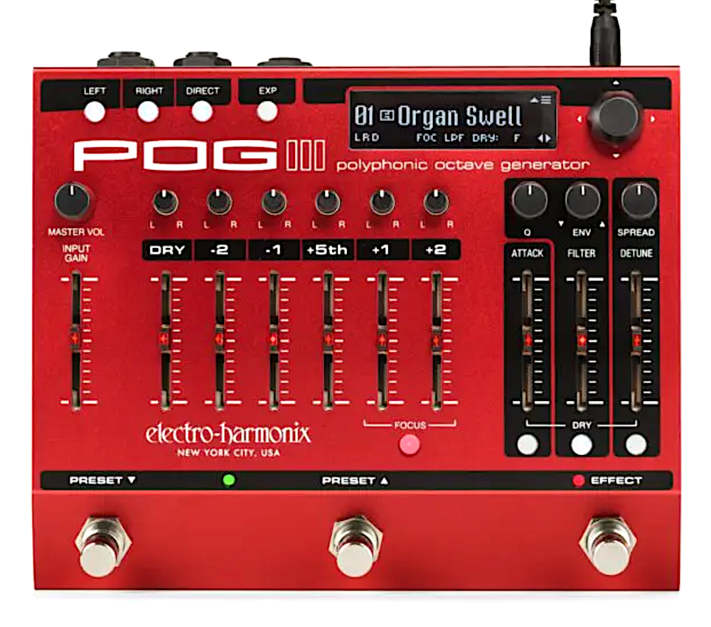 Electro Harmonix POG3 Polyphonic Octave Generator Pedal