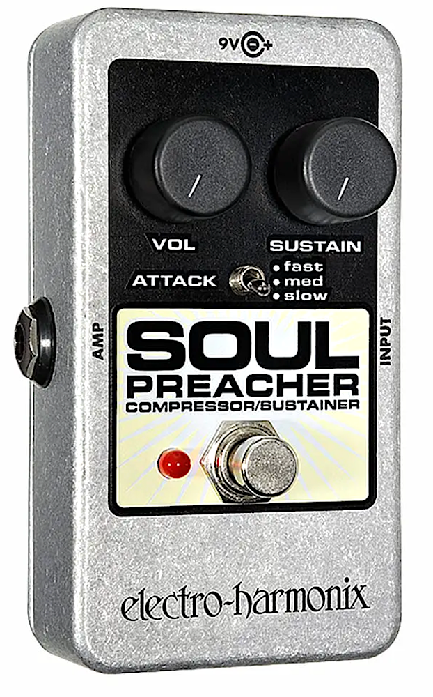 soul preacher pedal Electro Harmonix Soul Preacher Compressor Sustainer Pedal