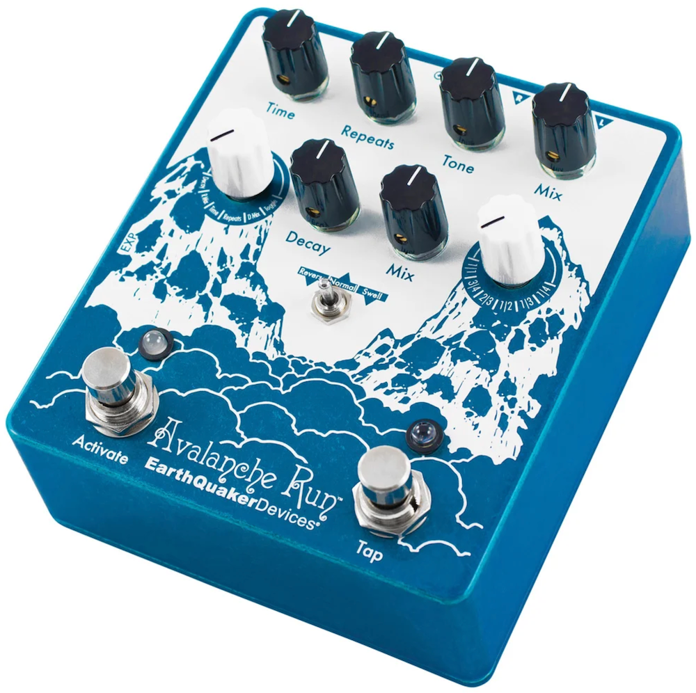 EarthQuaker Devices Avalanche Run V2 Stereo Delay and Reverb