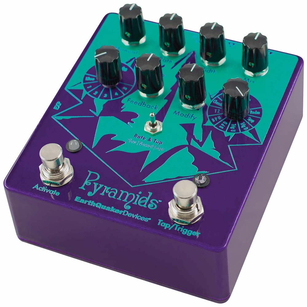 EarthQuaker Devices Pyramids Tap Flanger Effects Pedal at Twin Town Guitars in Minneapolis, Minnesota
