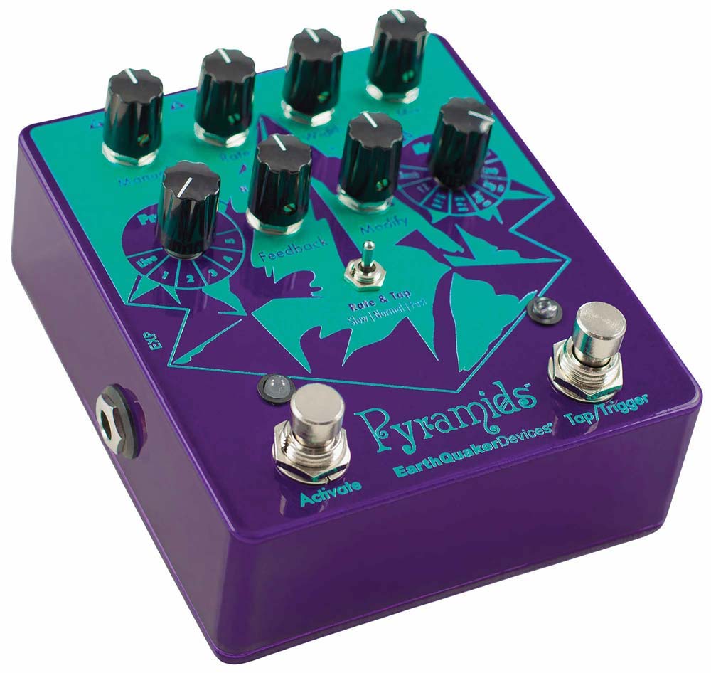EarthQuaker Devices Pyramids Tap Flanger Effects Pedal at Twin Town Guitars in Minneapolis, Minnesota