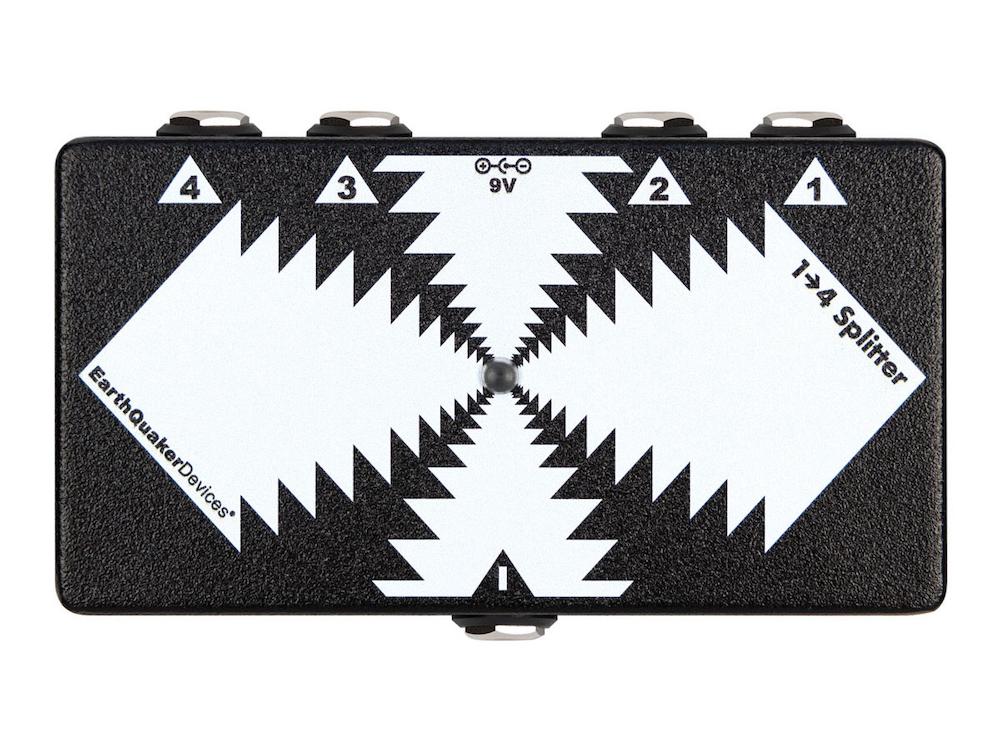guitar splitter pedal EarthQuaker Devices One to Four Splitter