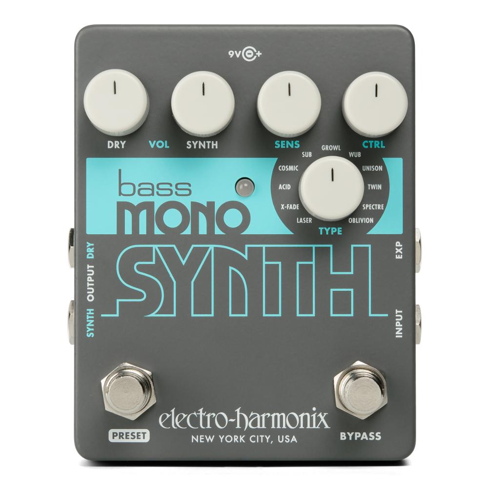 electro harmonix effects pedals Electro-Harmonix Bass MONO Synth Effects Pedal – Twin Town Guitars