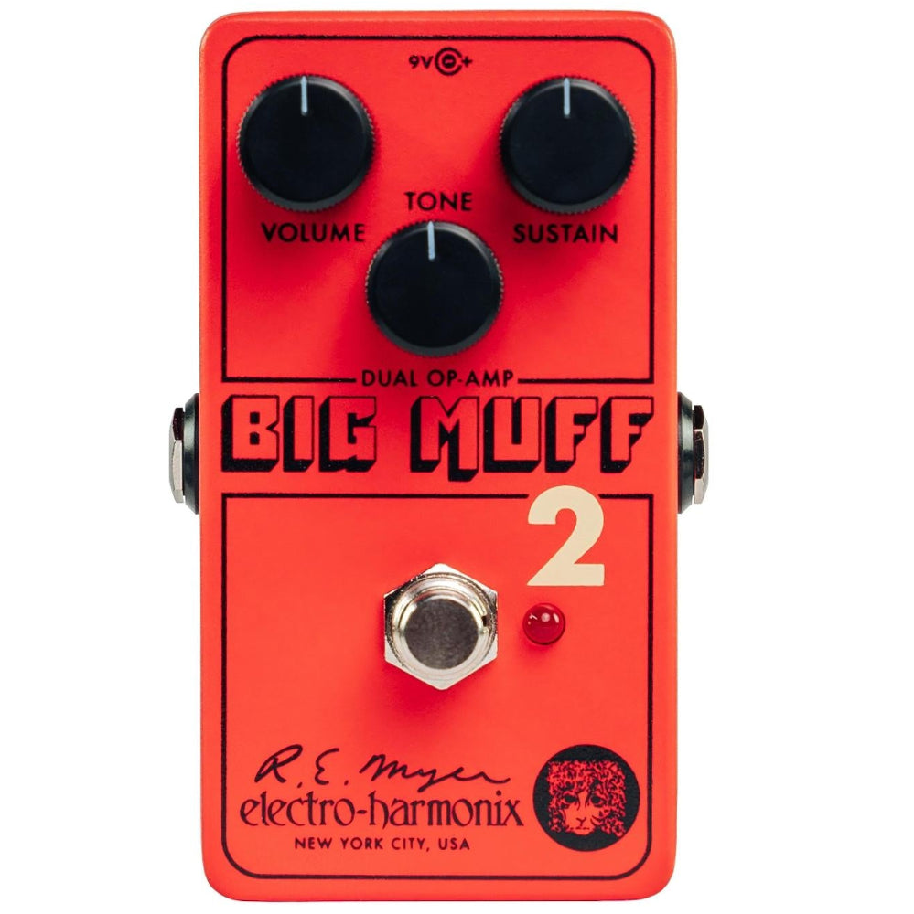 electro-harmonix OP-AMP BIG MUFF ファズ Electro-Harmonix Big Muff Pi 2 Dual OP-AMP Fuzz Effects Pedal