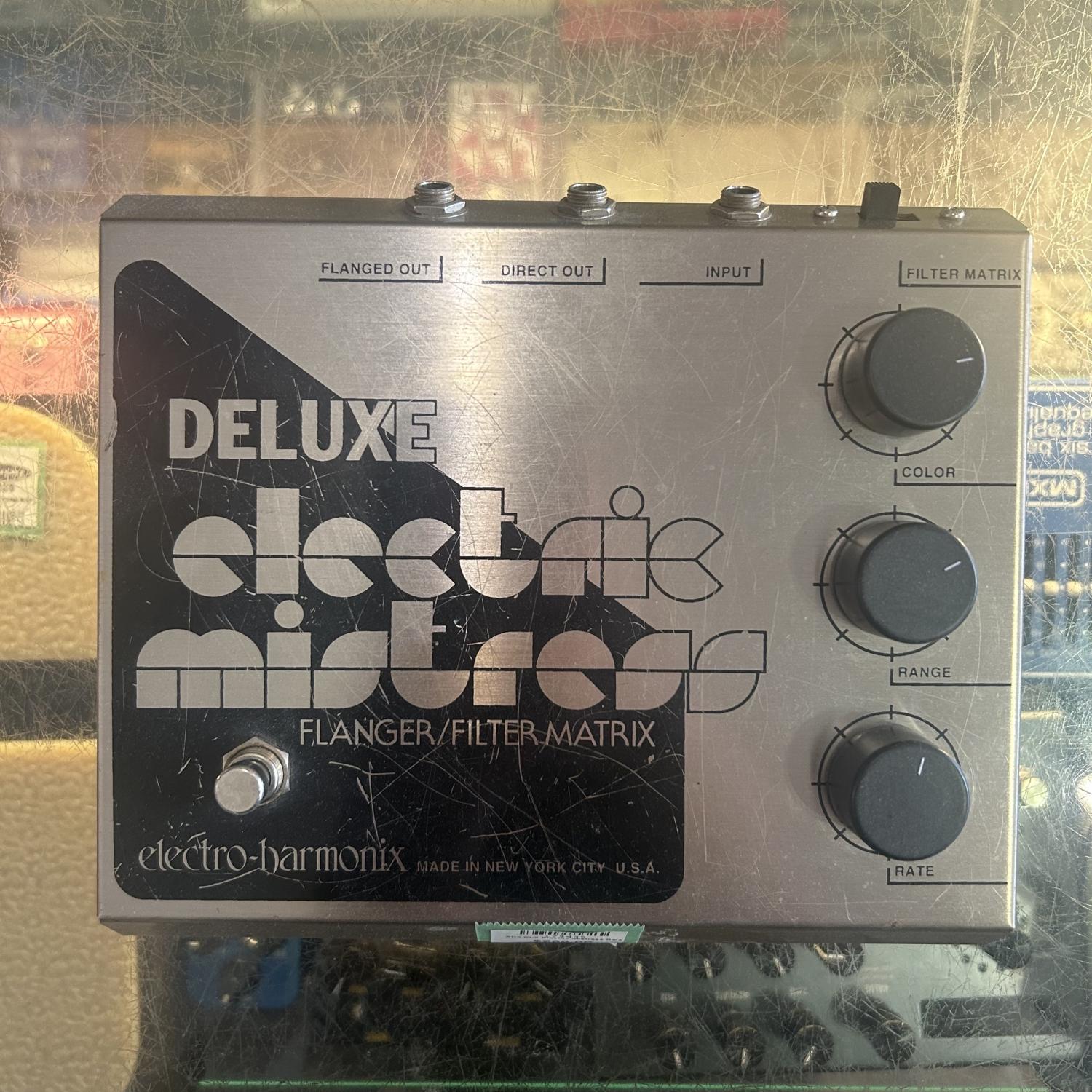Electro-Harmonix Deluxe Electric Mistress Flanger Effects Pedal USED – Twin Town Guitars