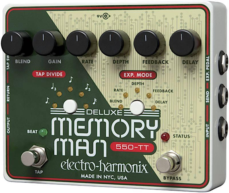 Electro-Harmonix 550-TT Deluxe Memory Man Tap Tempo Delay