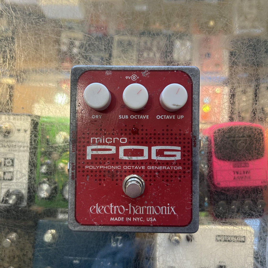 Electro-Harmonix Micro POG Octave Effwcts Pedal USED