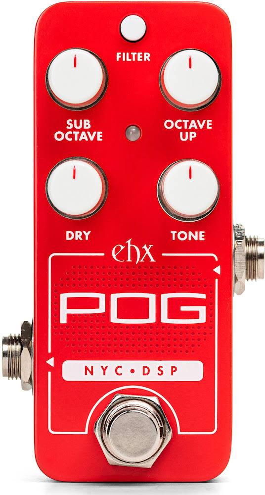octave guitar pedal Electro Harmonix Pico POG Polyphonic Octave Generator Pedal