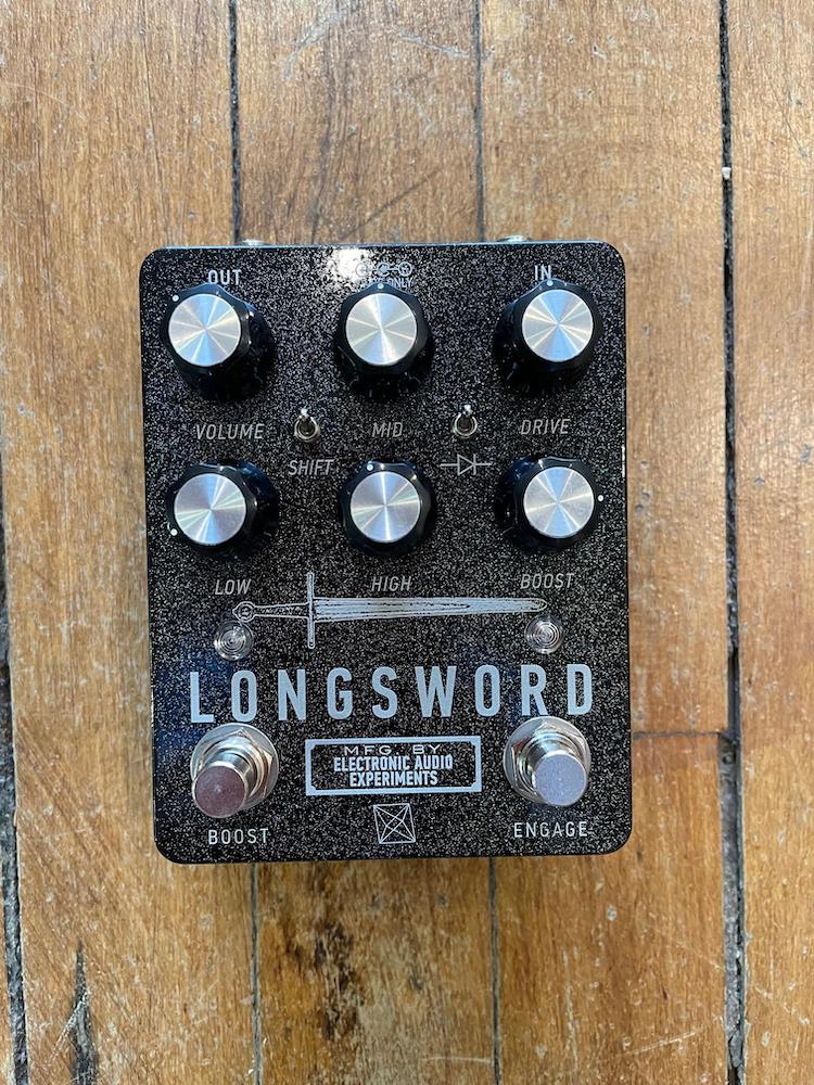 Electronic Audio Experiments Longsword Overdrive Effect Pedal